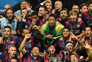 O Barcelona foi campeão da Champions League pela última vez em 2015 e contava com o brilhante trio de ataque formado por Messi, Suárez e Neymar