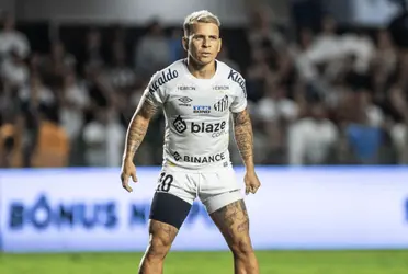 O camisa 10 do Santos, Soteldo está de saída do Peixe e pode pintar no Rio de Janeiro