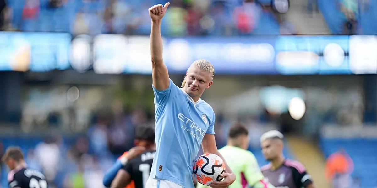 O camisa 9 fez o inacreditável na partida do Manchester City