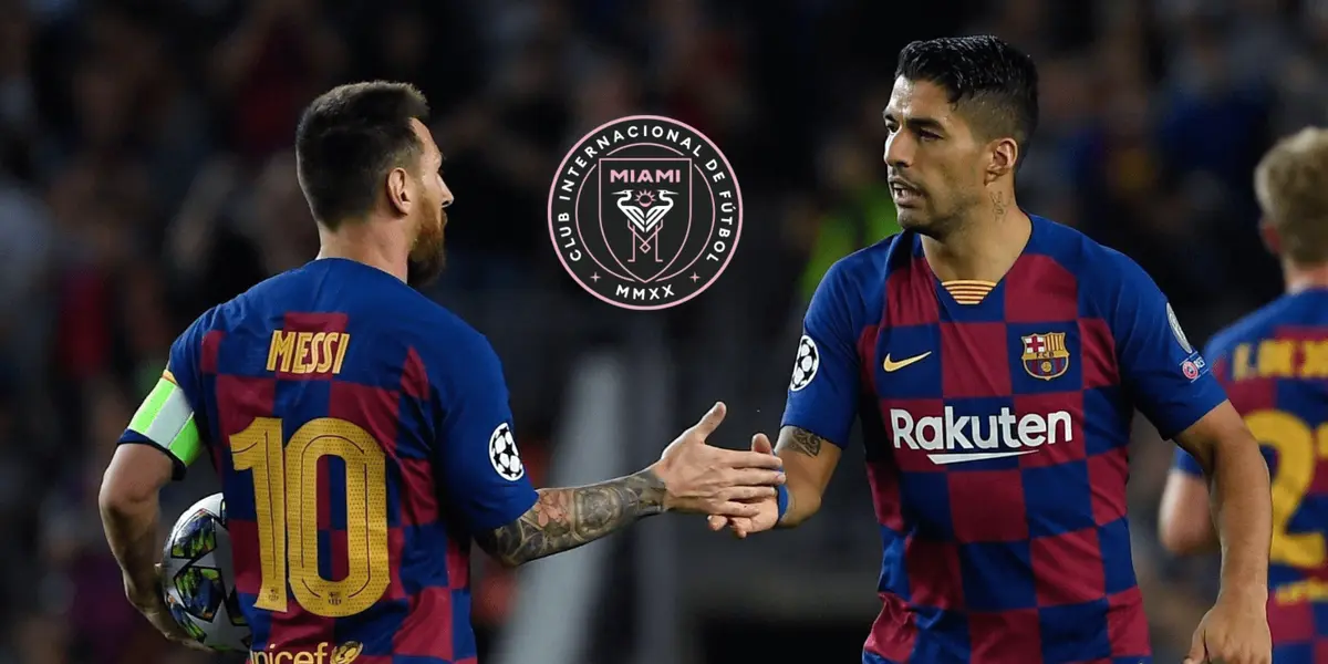 O centroavante Luis Suárez pode estar próximo de se juntar a Lionel Messi nos Estados Unidos 