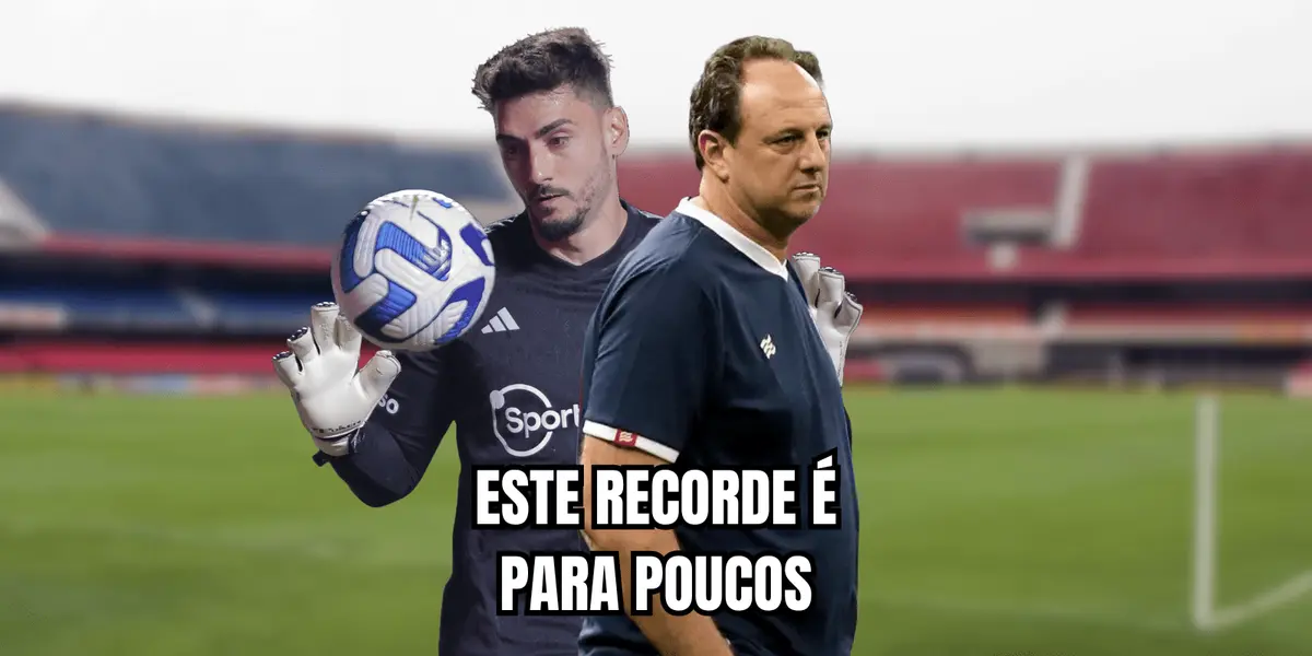 O goleiro entrou para uma lista exclusiva com esse recorde