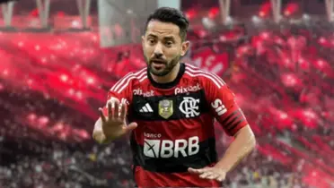 O jogador saiu do Flamengo como um ídolo da torcida rubro-negra