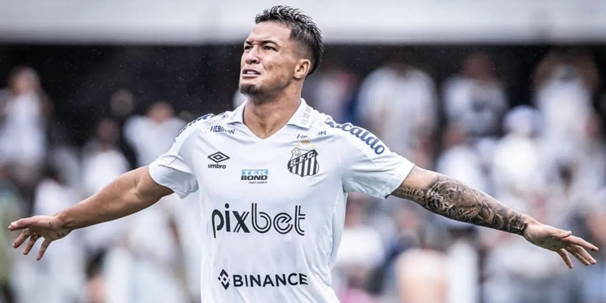 O jogador vem sendo um dos destaques do Santos na temporada