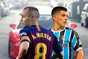 O luxuoso carro de Iniesta, amigo de Suárez nos tempos de Barcelona