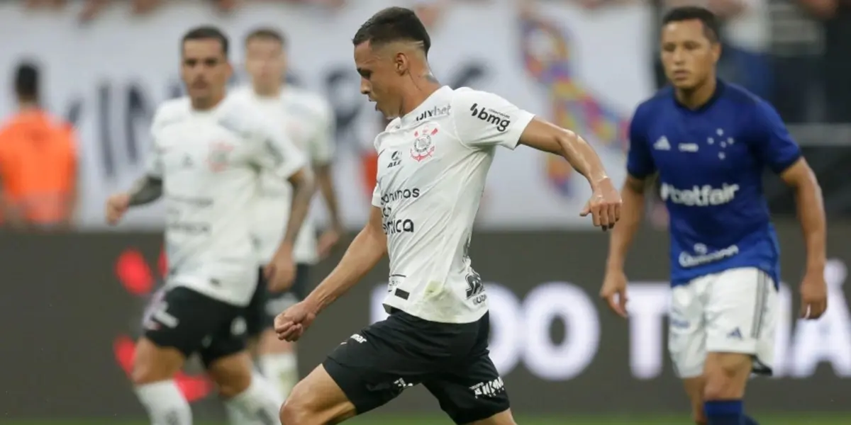 O meia Matheus Araújo entrou bem em campo contra o Cruzeiro dando a vitória ao Corinthians