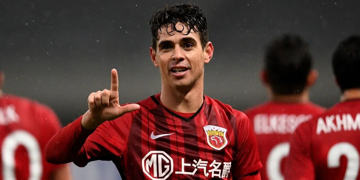 O meia Oscar atualmente está na China e tem desejo de voltar a jogar em clube antigo da sua carreira