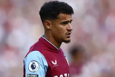 O meia Philippe Coutinho não conseguiu se firmar nem entre os reservas do Aston Villa