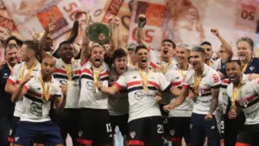 O tricolor faturou uma bolada pelo título inédito da Supercopa