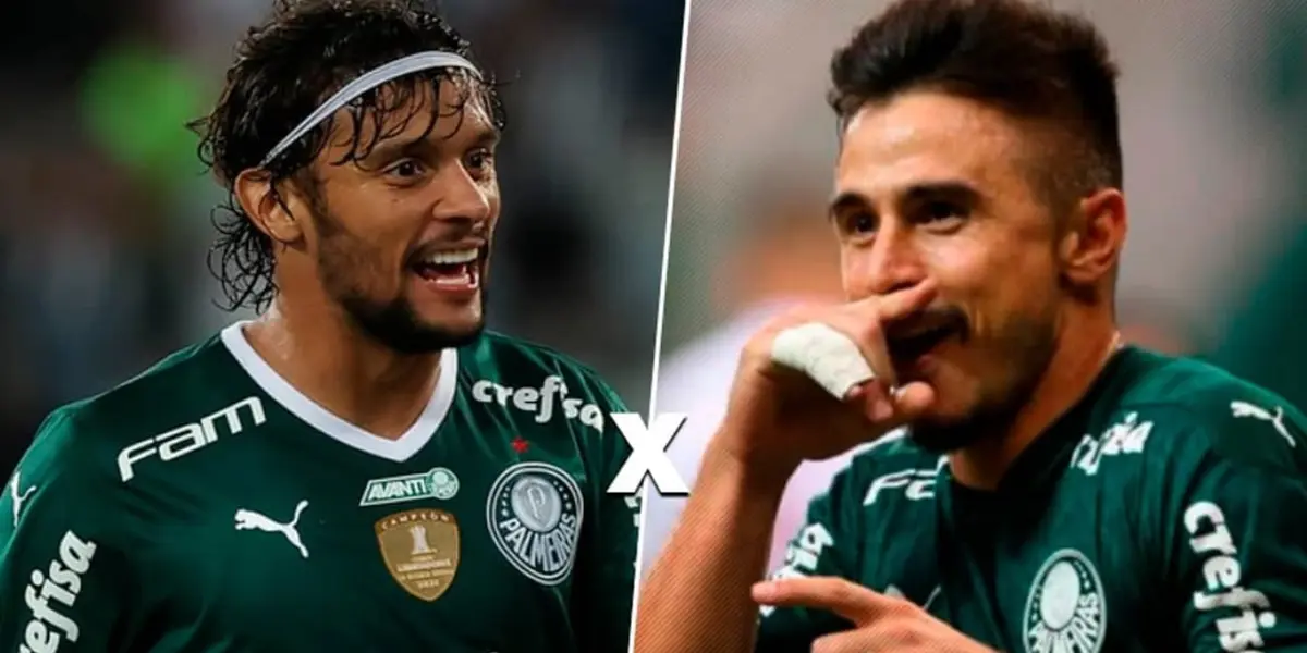 Os dois jogadores eram grandes amigos nos tempos de Palmeiras, até isso acontecer