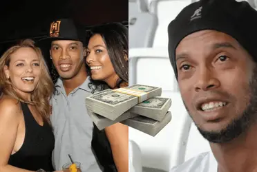 Ronaldinho é um dos casos bem claros de jogadores que aproveitaram bem a curtição da vida