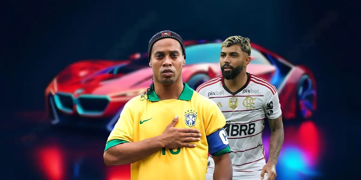 Ronaldinho possuí uma grande fortuna, veja os carros comprados por Gabigol do Flamengo.