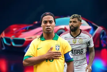 Ronaldinho possuí uma grande fortuna, veja os carros comprados por Gabigol do Flamengo.