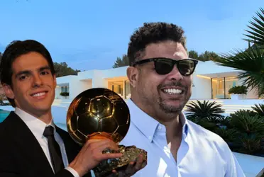 Ronaldo tem mansões e dois times, mas olha a diferença com Kaká e seus bilhões