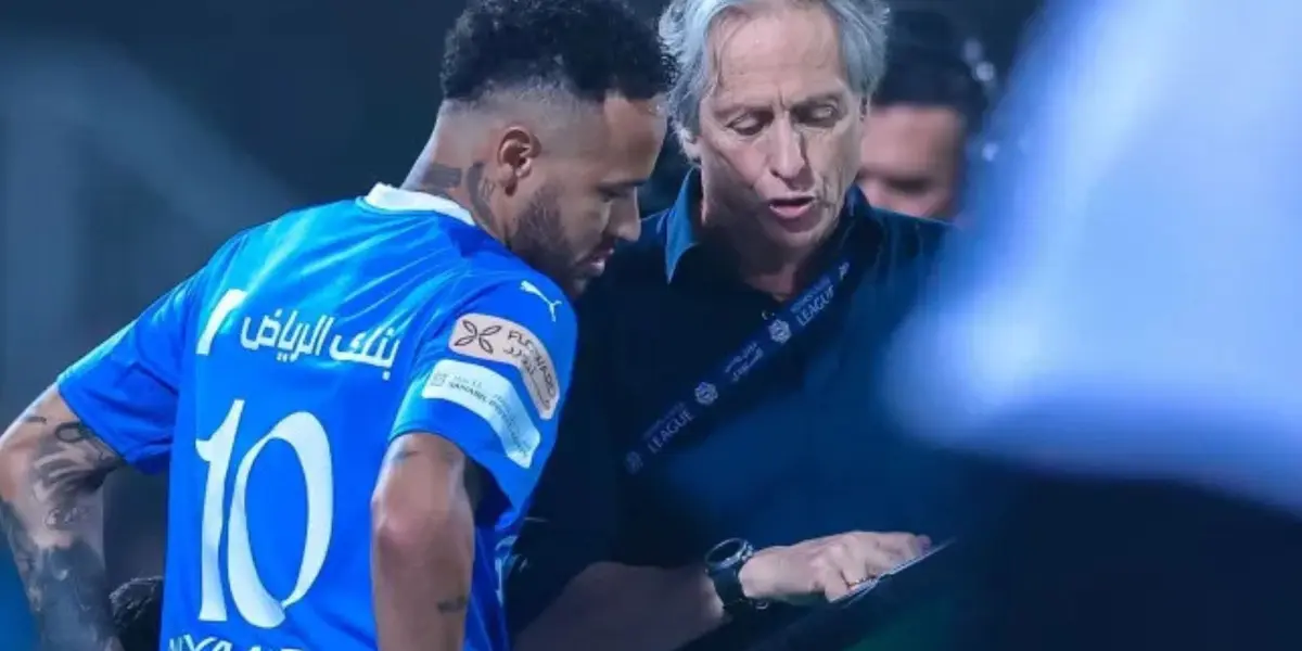 Técnico português decidiu iniciar com Neymar no banco de reservas em sua estreia pelo Al-Hilal