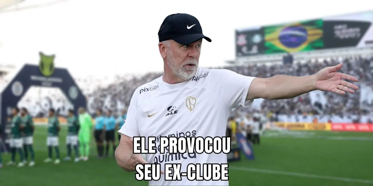 Treinador do Corinthians fez uma séria acusação após a partida