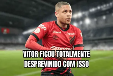 Vitor Roque foi negociado para o Barcelona no meio deste ano