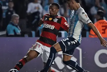 Wesley abriu o placar para o Flamengo que faz a festa no Maracanã lotado